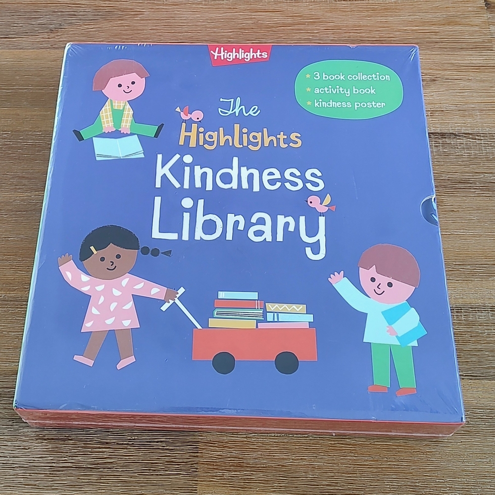 Kindness Library Kids Book Set - Blue